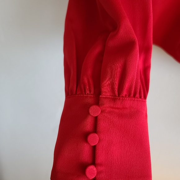 J Crew Blouse, Size 6, Red - Picture 4 of 5